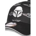 casquette-courbee-noire-snapback-le-mandalorien-din-djarin-star-wars-difuzed