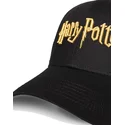 casquette-courbee-noire-snapback-gold-logo-harry-potter-difuzed