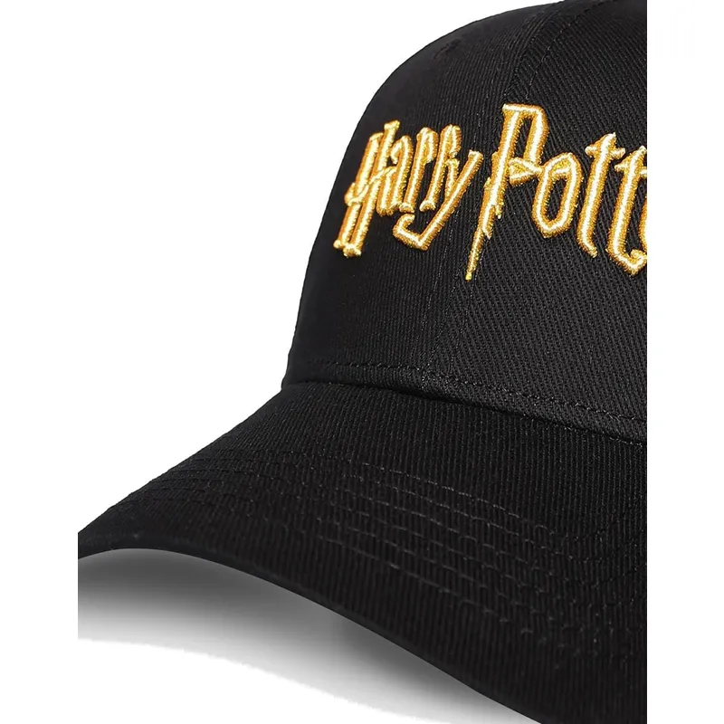 petten-gebogen-zwart-snapback-gold-van-difuzed