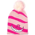 bonnet-rose-avec-pompom-chat-du-cheshire-les-aventures-d-alice-au-pays-des-merveilles-disney-difuzed