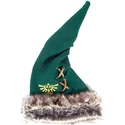 mutsen-groen-furry-pointy-van-difuzed