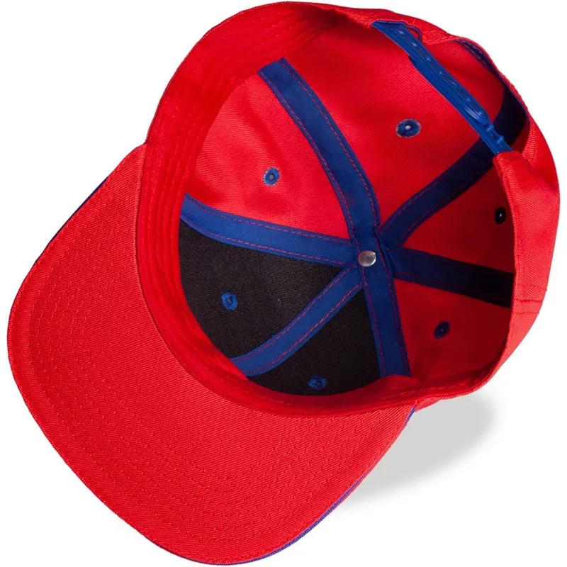 petten-plat-rood-snapback-voor-kinderen-van-difuzed