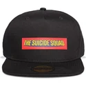 casquette-plate-noire-snapback-suicide-squad-marvel-comics-difuzed