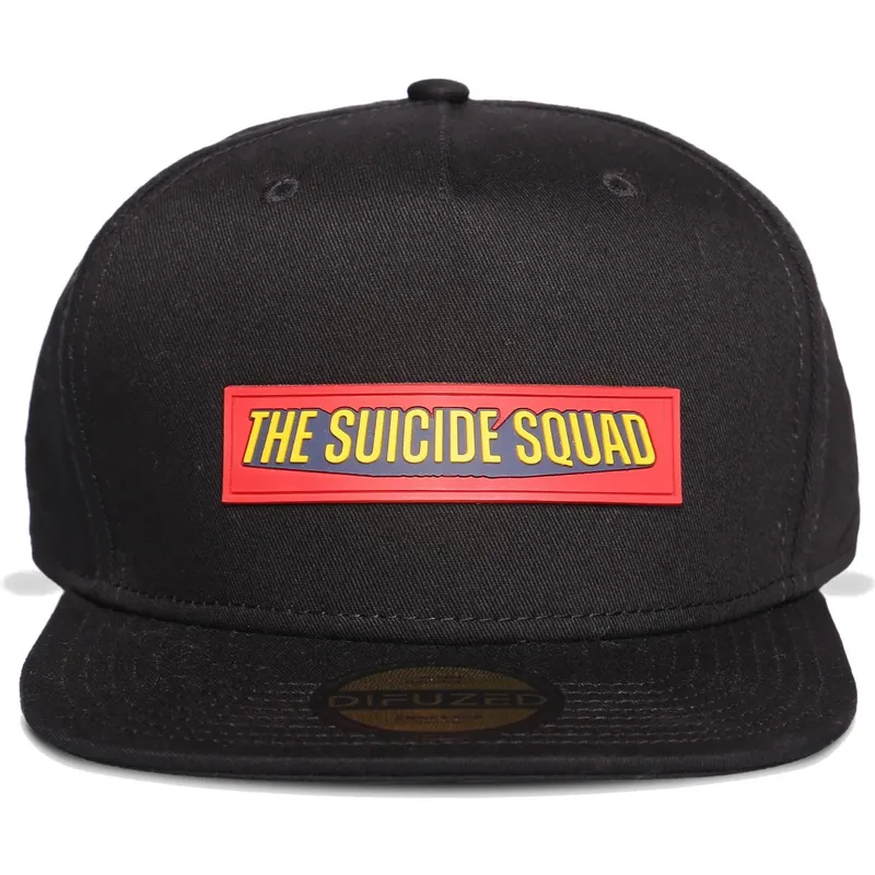 petten-plat-zwart-snapback-suicide-squad-van-difuzed