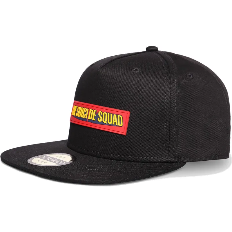 petten-plat-zwart-snapback-suicide-squad-van-difuzed