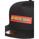 casquette-plate-noire-snapback-suicide-squad-marvel-comics-difuzed