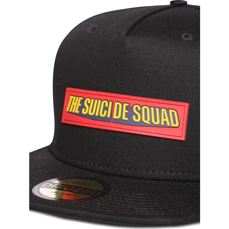 petten-plat-zwart-snapback-suicide-squad-van-difuzed