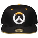 casquette-plate-noire-snapback-logo-overwatch-difuzed