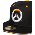 casquette-plate-noire-snapback-logo-overwatch-difuzed