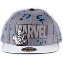 casquette-plate-grise-snapback-iron-man-true-power-marvel-comics-difuzed