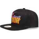 casquette-plate-noire-snapback-thor-party-what-if-marvel-comics-difuzed