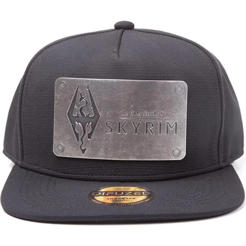 petten-plat-zwart-snapback-dovahkiin-metal-plate-the-elder-scrolls-v-van-difuzed petten-plat-zwart-snapback-dovahkiin-metal-plate-the-elder-scrolls-v-van-difuzed