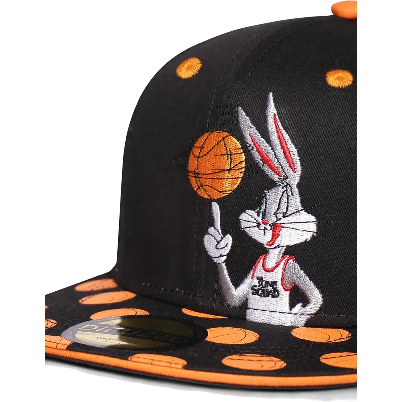 petten-plat-zwart-snapback-space-jam-van-difuzed