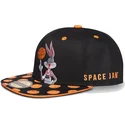 casquette-plate-noire-snapback-bugs-bunny-space-jam-looney-tunes-difuzed