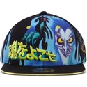 casquette-plate-noire-snapback-hades-disney-difuzed