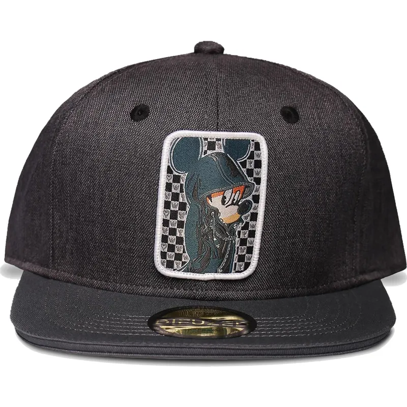 petten-plat-zwart-snapback-hooded-kingdom-hearts-van-difuzed