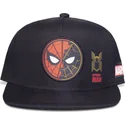 gorra-plana-negra-snapback-para-nino-spider-man-marvel-comics-de-difuzed