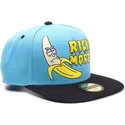 czapka-z-daszkiem-niebiesko-czarna-snapback-rick-banana-rick-i-morty-od-difuzed
