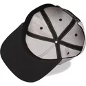 difuzed-flat-brim-tekken-grey-and-black-snapback-cap