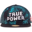 casquette-plate-bleue-et-noire-snapback-true-power-marvel-comics-difuzed