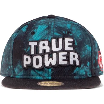 Casquette plate bleue et noire snapback True Power Marvel Comics Difuzed