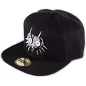 petten-plat-zwart-snapback-white-van-difuzed