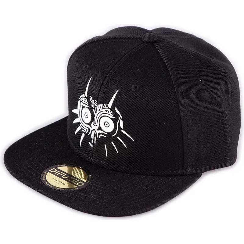 petten-plat-zwart-snapback-white-van-difuzed petten-plat-zwart-snapback-white-van-difuzed