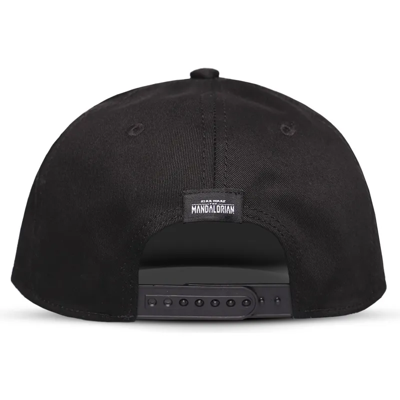 petten-plat-zwart-snapback-baby-yoda-the-mandalorian-van-difuzed