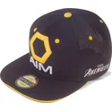 casquette-plate-noire-et-jaune-snapback-aim-avengers-marvel-comics-difuzed