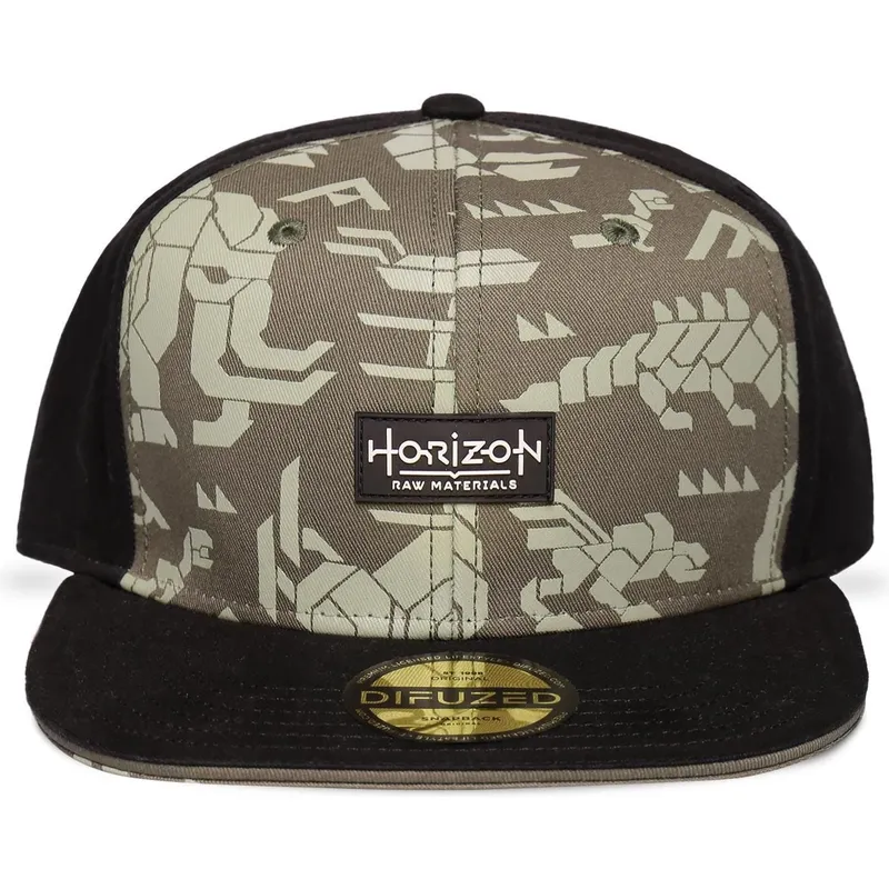 petten-plat-groen-snapback-forbidden-west-van-difuzed