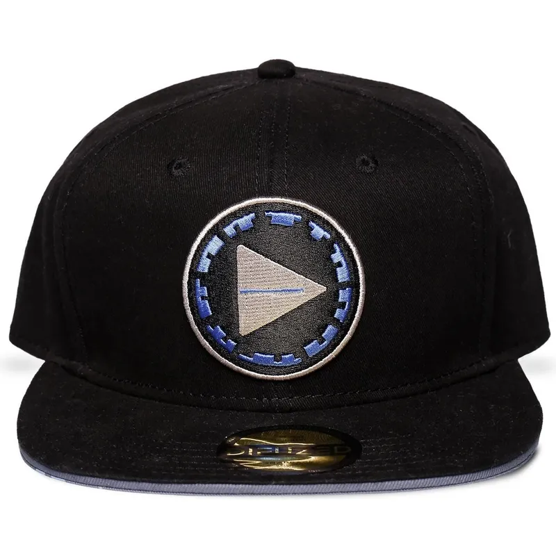 cappello-piatto-nero-snapback-forbidden-west-horizon-di-difuzed