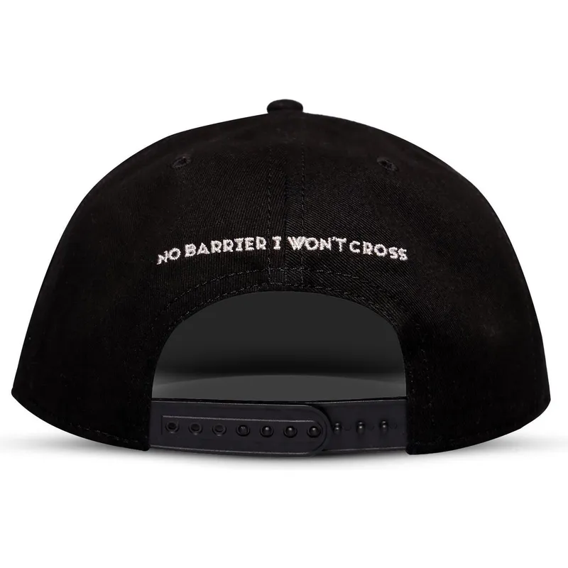 cappello-piatto-nero-snapback-forbidden-west-horizon-di-difuzed