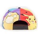 casquette-plate-multicolore-snapback-pikachu-squirtle-ectoplasma-psykokwak-jigglypuff-multi-pop-art-pokemon-difuzed