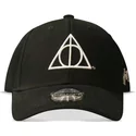 difuzed-curved-brim-deathly-hallows-harry-potter-black-snapback-cap