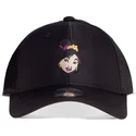 casquette-courbee-noire-ajustable-mulan-disney-difuzed