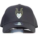 casquette-courbee-noire-ajustable-malefique-disney-difuzed