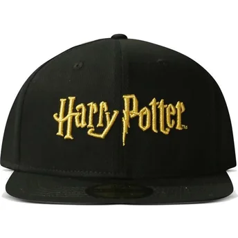 Casquette plate noire snapback Harry Potter Difuzed