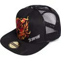 difuzed-scorpion-mortal-kombat-black-snapback-flat-brim-trucker-hat