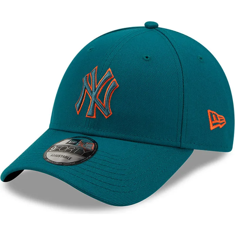 petten-gebogen-blauw-verstelbaar-9forty-pop-outline-van-new-york-yankees-mlb-van-new-era