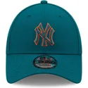 petten-gebogen-blauw-verstelbaar-9forty-pop-outline-van-new-york-yankees-mlb-van-new-era