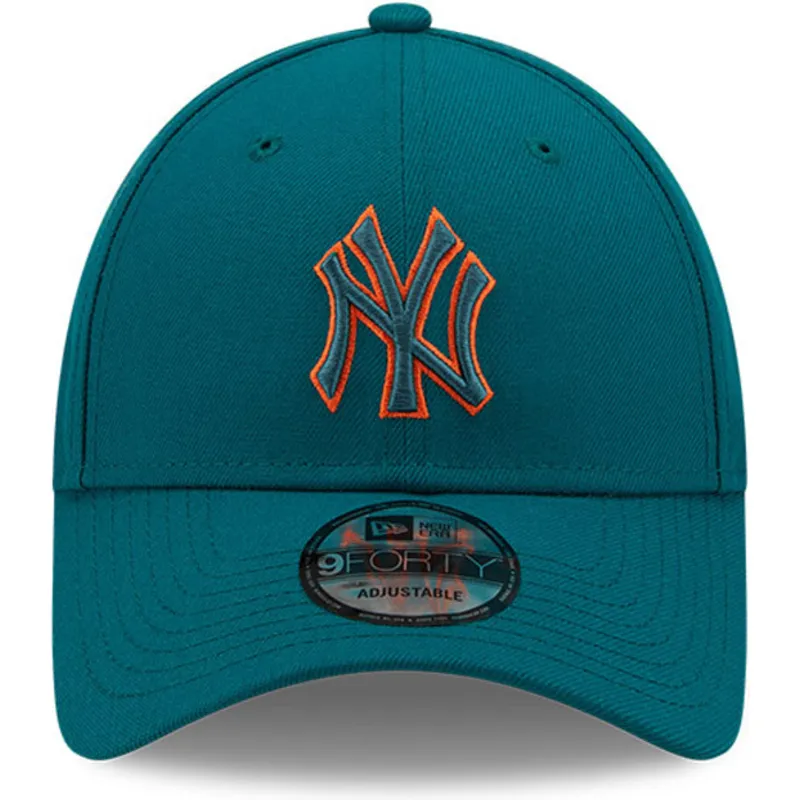 petten-gebogen-blauw-verstelbaar-9forty-pop-outline-van-new-york-yankees-mlb-van-new-era