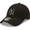 new-era-curved-brim-9forty-camo-infill-new-york-yankees-mlb-black-adjustable-cap