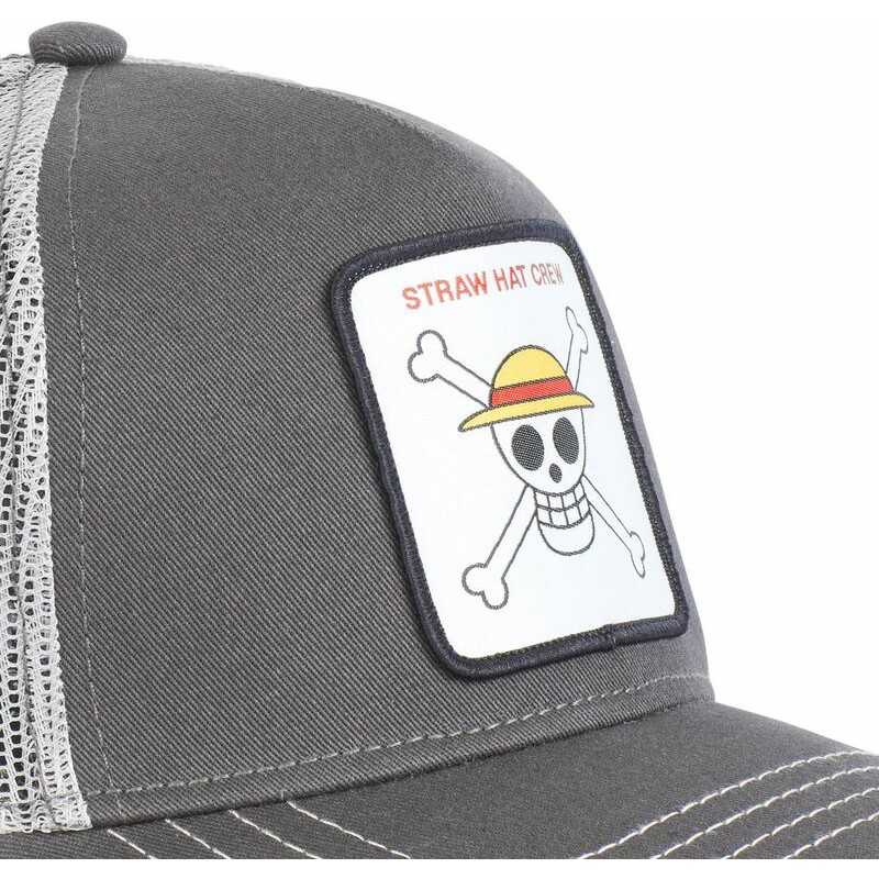 capslab-straw-hat-pirates-sku1-one-piece-grey-trucker-hat
