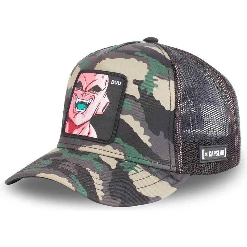 petten-gebogen-camouflage-snapback-buuc-kid-buu-dragon-ball-van-capslab petten-gebogen-camouflage-snapback-buuc-kid-buu-dragon-ball-van-capslab