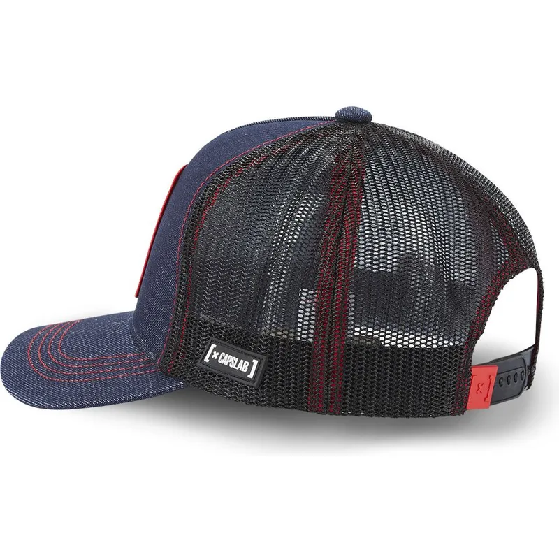 petten-gebogen-marineblauw-snapback-snoopy-pinda-s-van-capslab