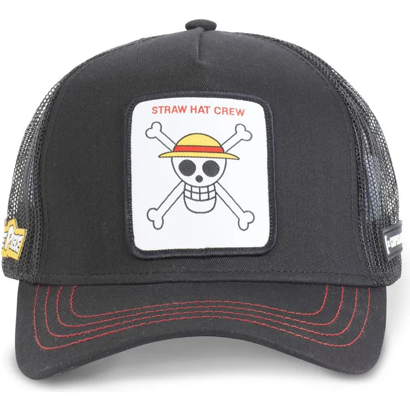 petten-gebogen-zwart-snapback-sku2-straw-hat-pirates-one-piece-van-capslab