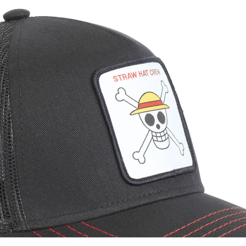 petten-gebogen-zwart-snapback-sku2-straw-hat-pirates-one-piece-van-capslab