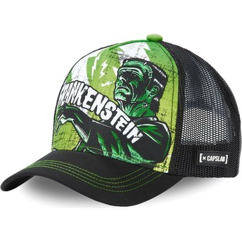 Capslab Frankenstein UMS FRK1 Black Trucker Hat