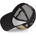 casquette-trucker-marron-et-noire-paille-von-dutch