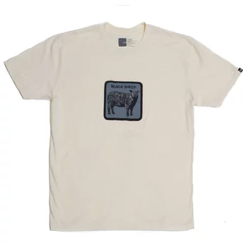 Camiseta de manga corta beige oveja Black Sheep Herd Me The Farm de Goorin Bros.